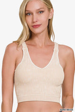 Load image into Gallery viewer, Premium Ribbed Bralette W/Removable Pads
