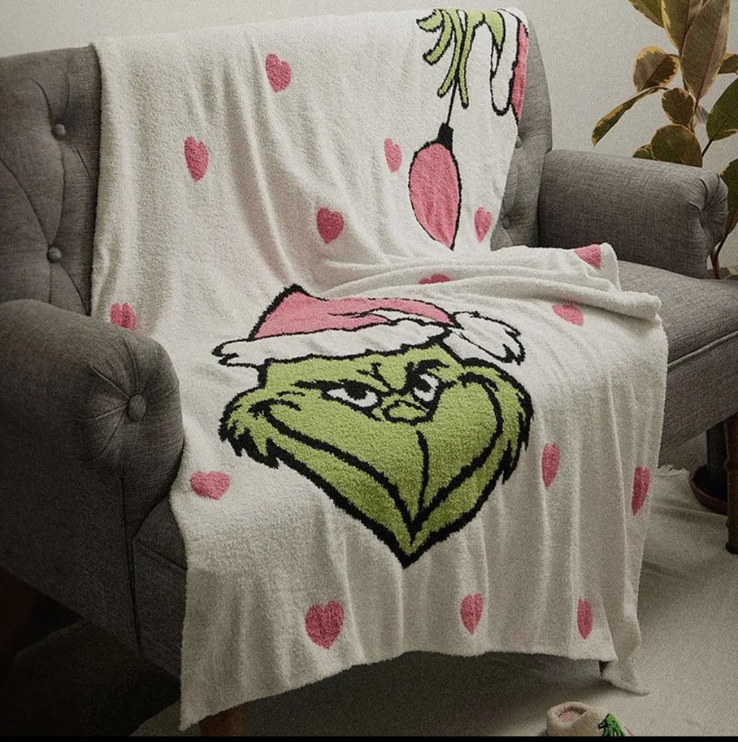 Grinch Blanket