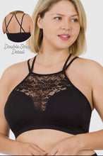 Load image into Gallery viewer, Plus Size Lace Front Bralette
