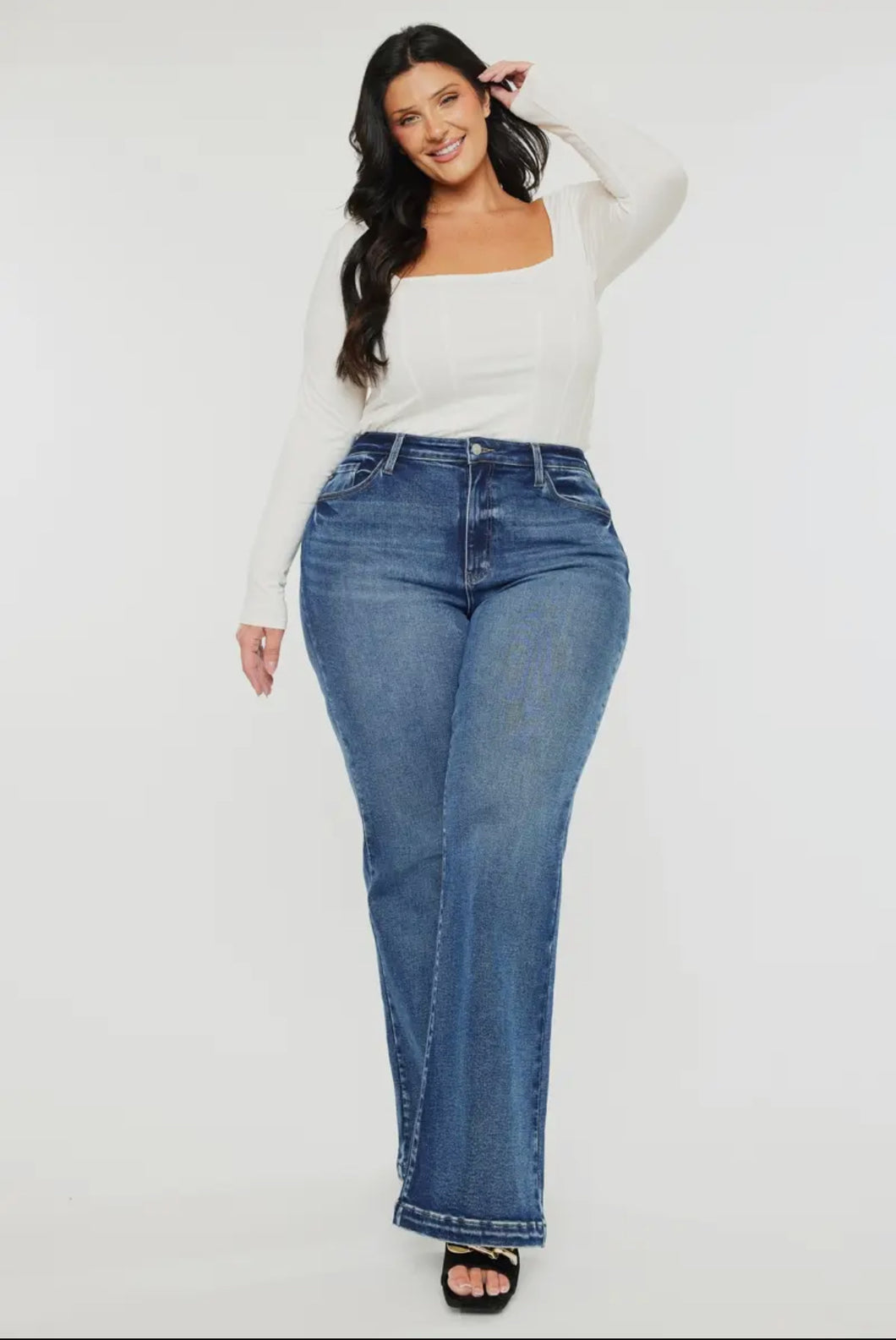 Kancan Trouser Hem Jeans