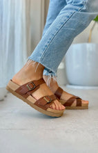 Load image into Gallery viewer, Genuine Leather Conforming Footbed Sandals
