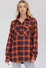 Load image into Gallery viewer, Boyfriend Plaid Flannel Shirt
