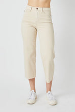 Load image into Gallery viewer, Judy Blue Khaki Crops
