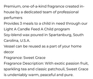 Bridgewater Sweet Grace Santa Mug Candle