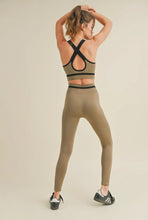 Load image into Gallery viewer, Scoop Neck Crop Top &amp; Legging Set
