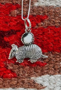 Dainty Dillo Necklace ( Armadillo )