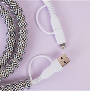Black/White 4 in 1 Charging Cable