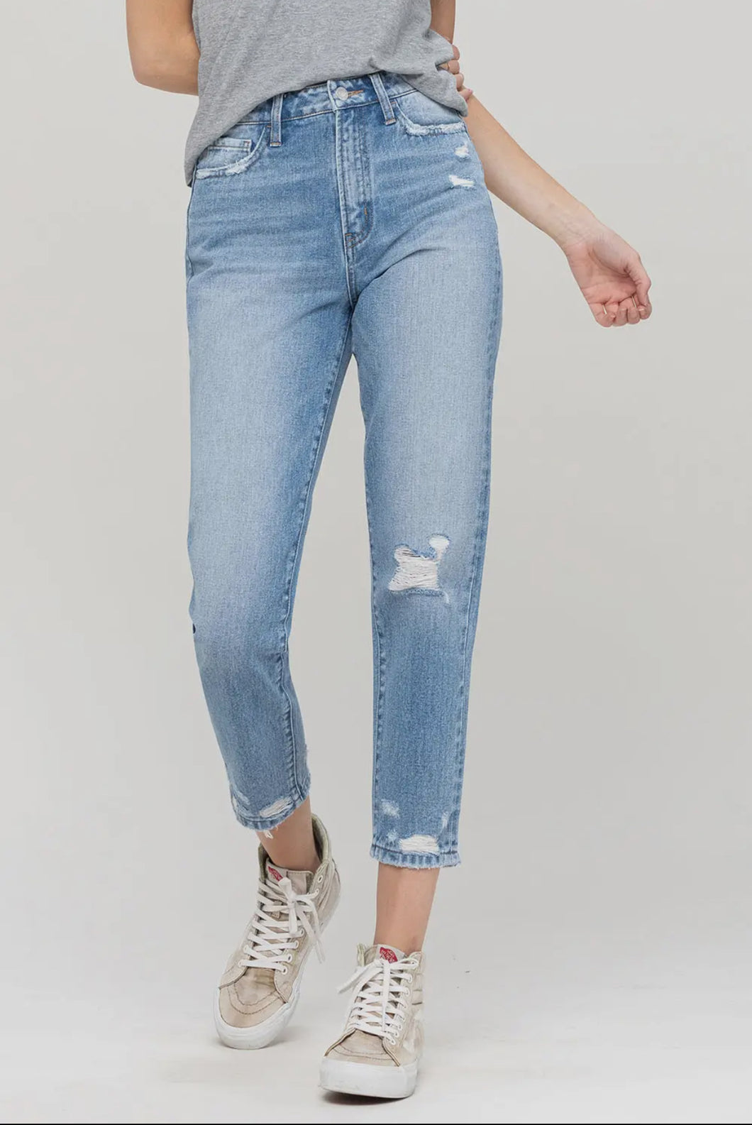 Vervet Super High Rise Mom Jeans