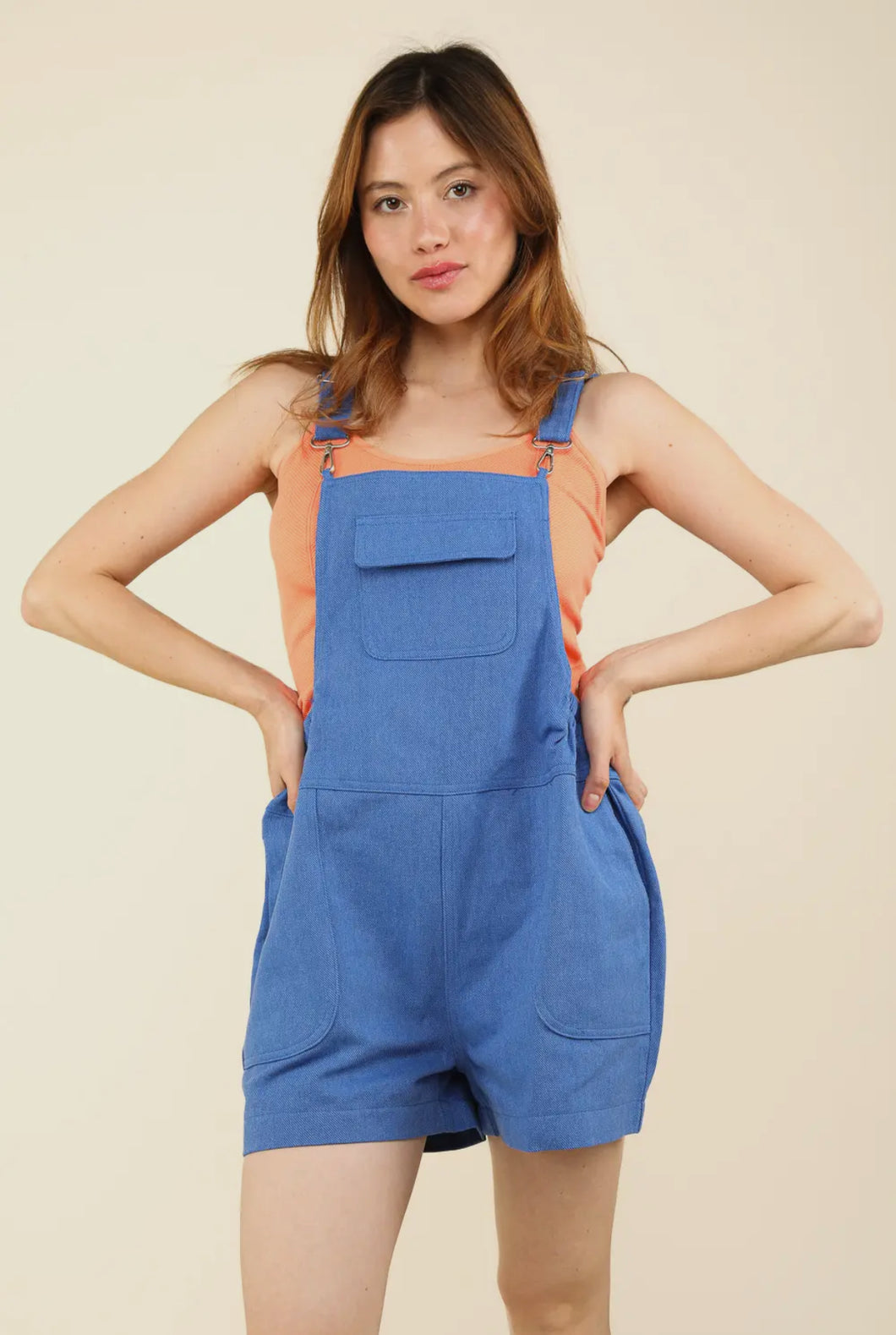 The Winnie Woven Overalls