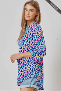 Dear Scarlett Lizzy Wrinkle Free Top