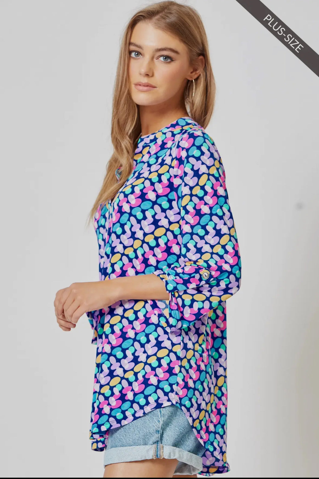 Dear Scarlett Lizzy Wrinkle Free Top