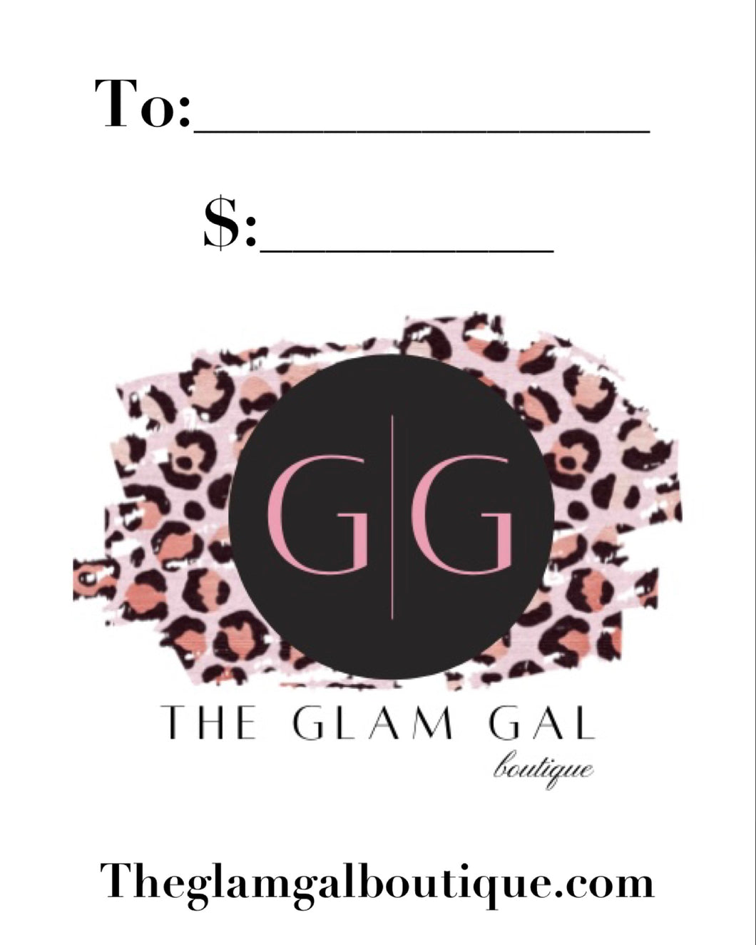 The Glam Gal Boutique Gift Card