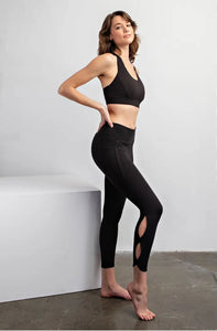 High Rise Crop Leggings