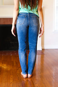 Judy Blue Tummy Control Straight Leg Jeans