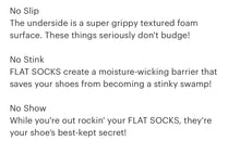 Load image into Gallery viewer, Flat Socks
