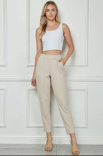 Load image into Gallery viewer, Khaki Relaxed Trouser Pants
