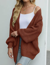 Load image into Gallery viewer, Neutral Lightweight Knit Cardigan
