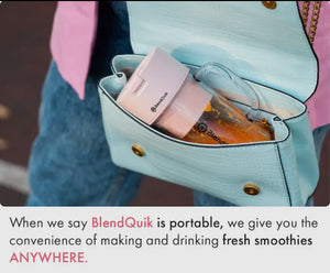 BlendQuik Portable Rechargeable Blender