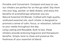 Load image into Gallery viewer, Aromatherapy Nasal Inhaler Set
