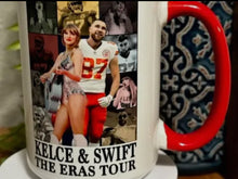 Load image into Gallery viewer, Travis Kelce/Taylor Swift Eras Tour Mug
