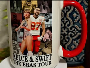 Travis Kelce/Taylor Swift Eras Tour Mug