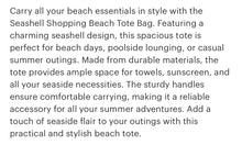 Load image into Gallery viewer, Seashell Beach/Swim Tote

