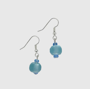 Island to Island Sea Glass Earrings