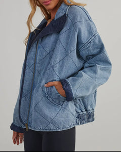 Diamond Denim Jacket