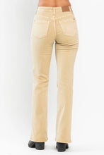 Load image into Gallery viewer, Judy Blue Mid Rise Khaki Slim Boot Cut Jeans
