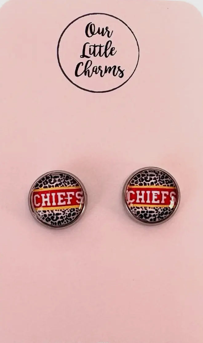 KC Chiefs Earrings