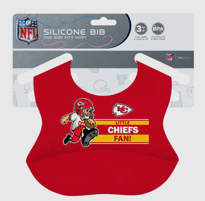 Kansas City Chiefs Silicone Bib