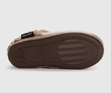 Load image into Gallery viewer, Muk Luks Ivory Basket Weave Slippers
