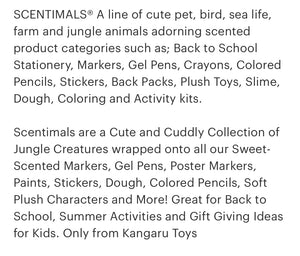Scentimals Scented Markers