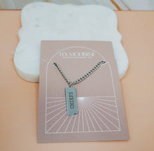 Load image into Gallery viewer, Kansas City Chiefs Silver Tag Necklace
