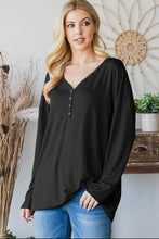 Load image into Gallery viewer, Button Detail Long Sleeve Top
