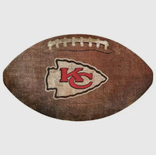 Load image into Gallery viewer, NFL Licensed KC Chiefs Wood Signs
