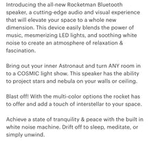 Load image into Gallery viewer, Rocket Man Bluetooth Speaker and Galaxy Projector
