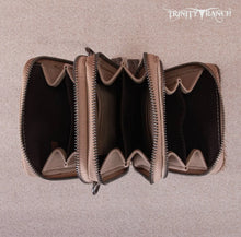 Load image into Gallery viewer, Trinity Ranch Hair-On Tooled Phone Purse
