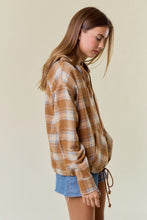 Load image into Gallery viewer, Flannel Plaid Hoodie
