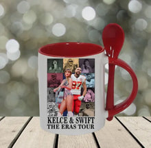 Load image into Gallery viewer, Travis Kelce/Taylor Swift Eras Tour Mug
