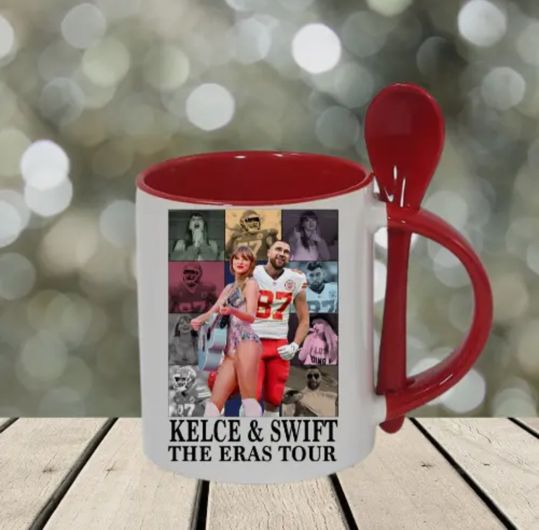 Travis Kelce/Taylor Swift Eras Tour Mug