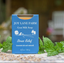 Load image into Gallery viewer, Goat Milk Stress Relief Bar Soap
