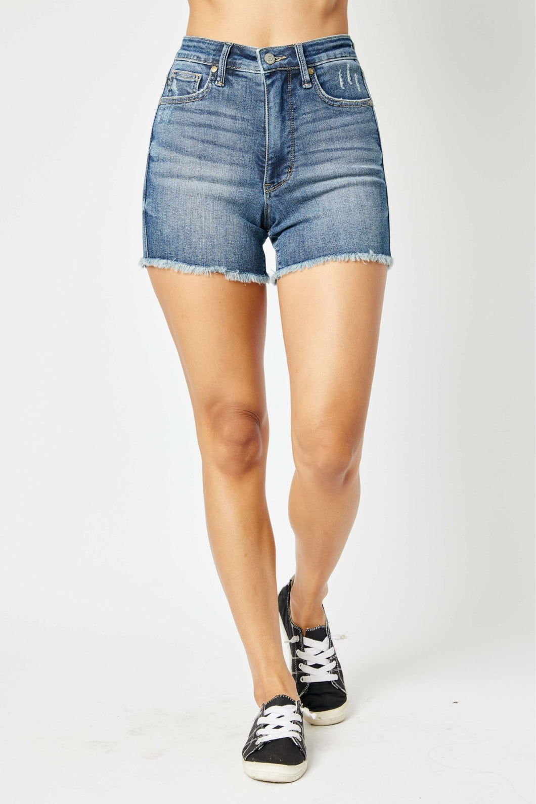Judy Blue Tummy Control High Waist Shorts