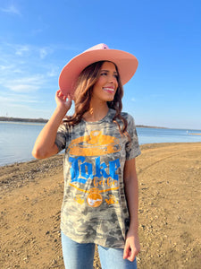 Lake Babe Camo Tee